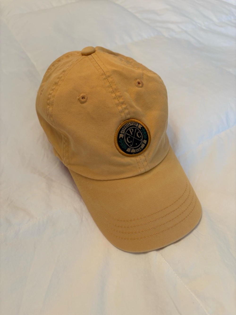 Cypress Point Golf Club Hat - Mustard Yellow